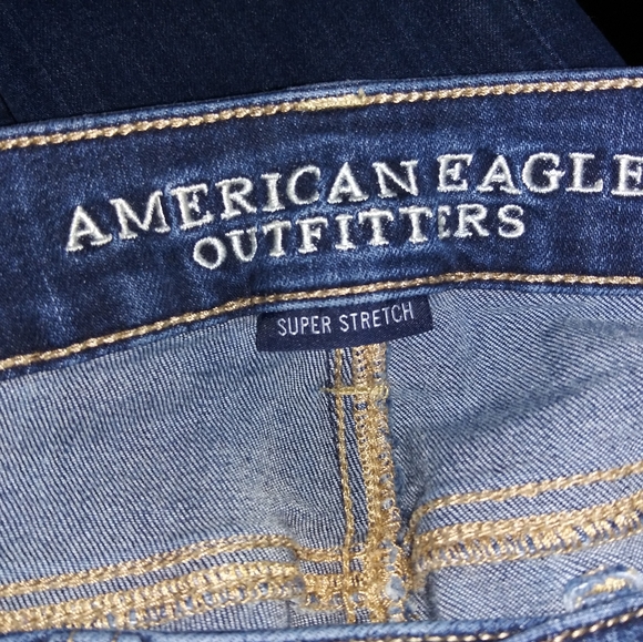 Size 10 super stretch American eagle jeans - Picture 1 of 4
